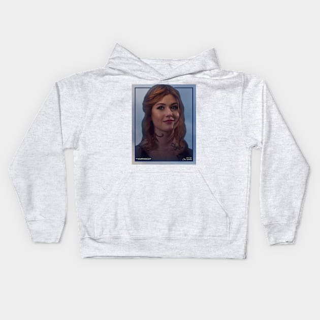 Clary Fairchild - Season Two Poster - Shadowhunters Kids Hoodie by vickytoriaq